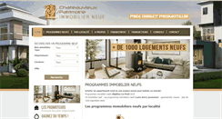 Desktop Screenshot of cp-immobilier-neuf.com